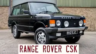 1990 Range Rover CSK goes for a Drive