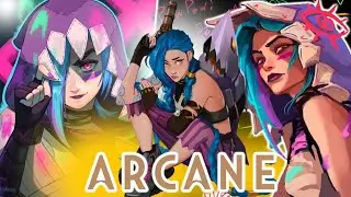 Past Arcane React To Future || Gacha React #3