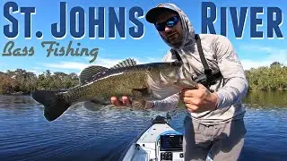 Ultralight Bass Fishing St. Johns River On a Gheenoe LT25