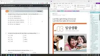 Bài 3 Nghe tiếng Hàn cơ bản 1 + transcript korean listening 03