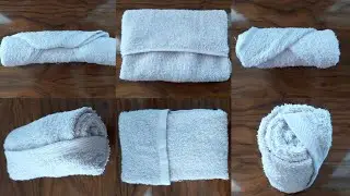 CARA MELIPAT HANDUK HOTEL FOLDING TOWEL IDEAS