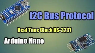 Arduino programming to interface RTC DS-3231 using I2C protocol. (Wire Library)
