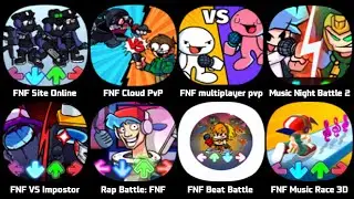 FNF Uberkids, FNF Agoti, FNF Unloaded, FNF Site Online, FNF Cloud PvP, FNF Multiplayer PvP