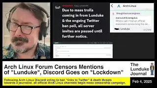 Is Arch Linux Woke?  Looks like it: Forum Censors Mentions of 