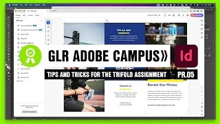 GLR Adobe Campus Indesign | 05 A trifold leaflet
