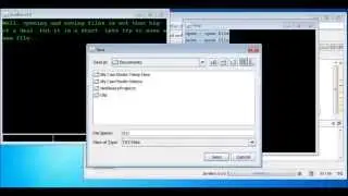 Java Tutorial - How to open and save files