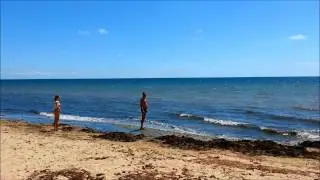 Море в Заозерном середина лета