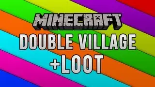 Minecraft 1.5.2 Spawn In Double Village + Loot