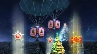 Tanki online Gold Box video #8 XMAS MAP FULL OF GOLDS / RANKUPS