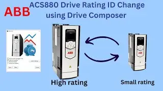 ABB ACS880: How to change the Drive Rating ID?