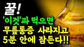 꿀은 무조건 이렇게 먹어야 보약이 됩니다 | 꿀과 함께 먹으면 온갖 질환에 특효약이 되는 음식 3가지와 레시피