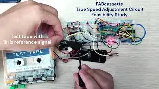 Tape speed adjustment circuit, feasibility study | FABcassette