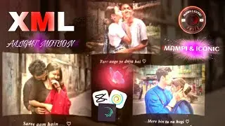 𝑻𝒆𝒓𝒆 𝑨𝒂𝒈𝒆 𝒀𝒆 𝑫𝒏𝒚𝒂 𝑯𝒂𝒊 ❤️🦋 || NEW ALIGHT  MOTION XML FILE  🖤✨  || @Mampi.Iconic_Editz