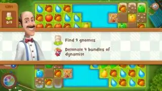 Gardenscapes level 1391