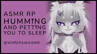 ASMR Bunny Girl Softly Hums And Pets You to Sleep with Gentle Brushing & Hushing | Binaural 3Dio