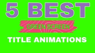 Green Screen Title | Animated Title | Royalty Free