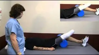 Amputee Exercise - Straight Leg Raise  Amputated Side - Below Knee.