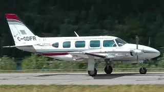 Piper PA-31 Navajo Heavy Takeoff