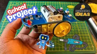 School Science Project - Electronic Infrared Car | Line Following Car