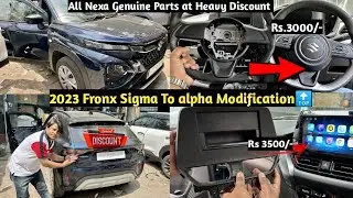 ✅2023 Fronx🔥 Fronx Sigma modified🔥 Fronx sigma to alpha🔥 Fronx Nexa parts🔥 Fronx Modification🔥