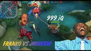 FRANKO VS JHONSON || TOP MOMENT || FRANKO EXE || FRANKO MLBB || AKAZA MLBB #3 VIDEO