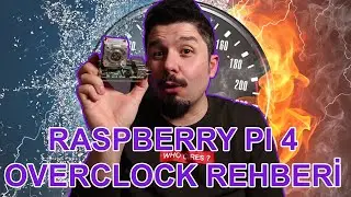 Raspberry PI 4'ü overclock (hız aşırtma) yaparak sınırlarını zorlamak... Benchmark&Render Testleri?