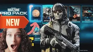 NEW WARZONE PRO PACK Bundle in MODERN WARFARE (Ghost Winter Theatre) Classic Ghost Free COD points