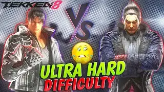 Jin Kazama Vs Kazuya Mishima / Ultra Hard Difficulty 🧟