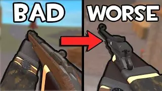 TOP 10 *WORST* WEAPONS IN PHANTOM FORCES.. (in my opinion)