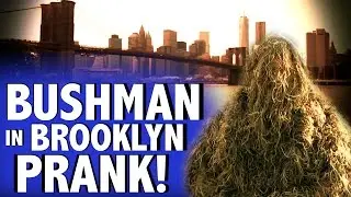 BUSHMAN IN BROOKLYN PRANK | OLegendStudios
