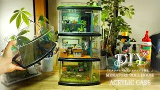 DIY☺︎100円ショップの『アクリルケース』にちいさい世界（もの）を好き勝手に作り上げる。Create your own little world in a 100yen store 