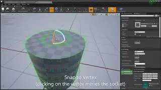 Tips for working with Static Mesh Sockets in UE4
