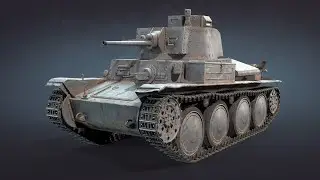 Pz. 38(t) 3d-model