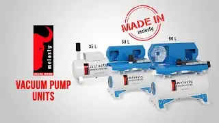 Vacuum Pump Units For Milking Parlor, Vacuum Tank - MELASTY