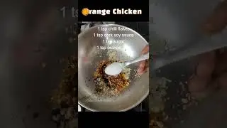 Orange Chicken Recipe #shorts