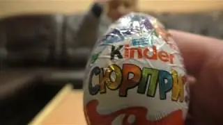 Kinder Surprise Toy Hippo Opening Chocolate Eggs Kids Video