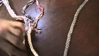 3-Strand Splicing 9  - Short Splice with Taper