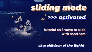how to activate sliding mode | skycotl tutorial