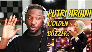 Putri Ariani receives the GOLDEN BUZZER from Simon Cowell | REACTION