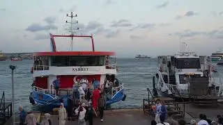 Beşiktaş İskelesinde Kalabalık Bir Akşam - Sony A7C