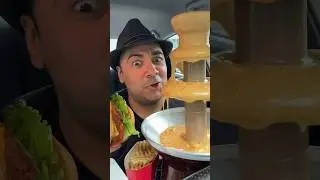 Chick Fill A Sauce Fountain in side of Chick Fill A