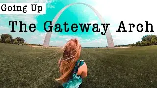 Going up the Gateway Arch in St. Louis Missouri