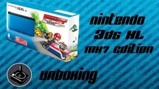 Nintendo 3ds XL Mario Kart 7 Edition Unboxing !!
