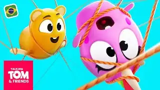 Pequenos bagunceiros 🤣 Talking Tom & Friends | Coletânea de Animações