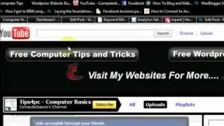 Youtube Tutorial -- Add a Youtube Channel Background