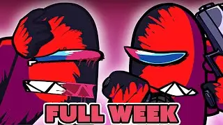FRIDAY NIGHT FUNKIN' mod EVIL Boyfriend VS Red Impostor FULL WEEK (V4)