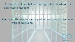 Database Configuration - DataOps IT