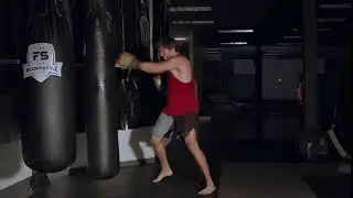 Jab, Cross, Hook, Cross Combination