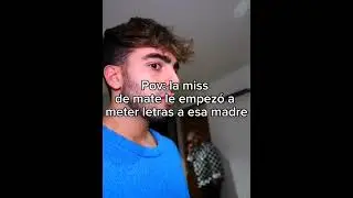 LA MAESTRA METE LETRAS #fedevigevani #shorts  #humor