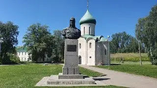 На волжских берегах 2019. День 1. Едем в Переславль. Горицкий и Данилов монастырь, Плещеево озеро.